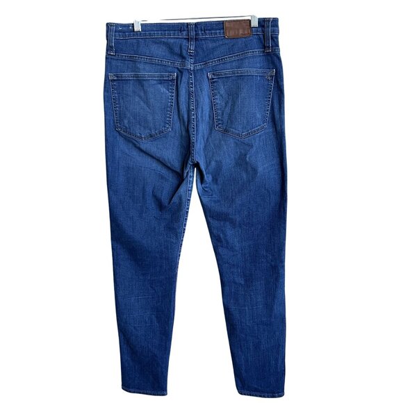 Madewell Womens 31 US 12 10" High Riser Skinny Skinny Jeans Stretch Preppy Retro - Picture 2 of 16